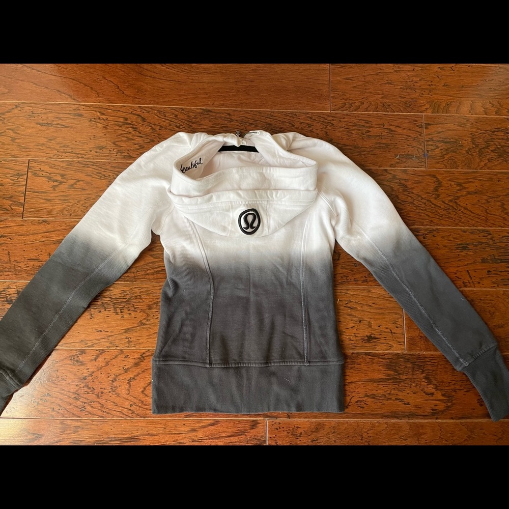 New with Defect Lululemon Dip Dye Scuba Hoodie - Size 2 - Picture 7 of 12